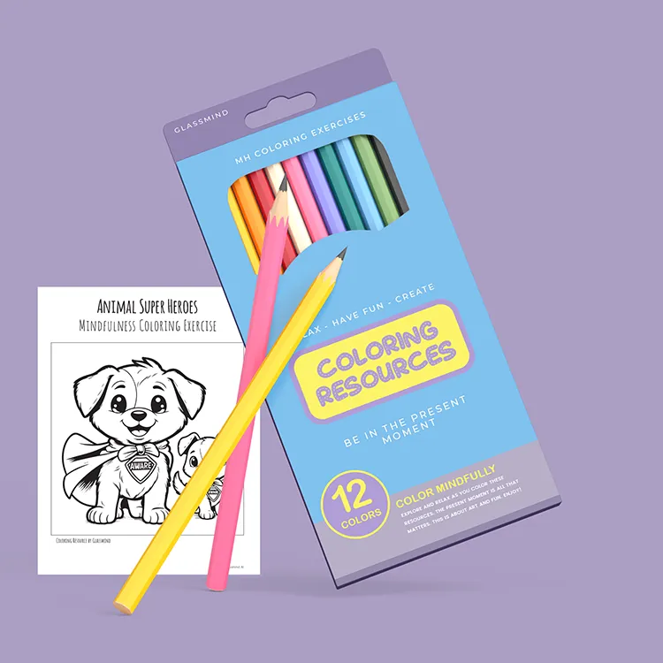 Mindfulness Coloring Exercises for Providers